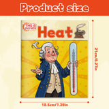 Children's physics science book about heat, temperature, warmth, and energy