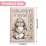 Kids letter hunt workbook with find the letter pages