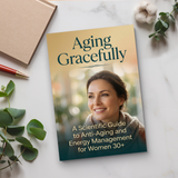 Size reference image for women's anti-aging wellness guide