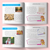 Printed STEM book for roots leaves flowers and botany vocabulary