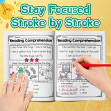 Hands and brain work together seasonal reading activity page