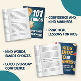 Kids Guide to Manners Etiquette Book + 101 Things Every Kid Needs to Know Future: 2-Book Set bundle detail image, image 3, bundle ISBN 9798904661458