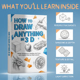 Printed drawing guide for kids and teens with realistic sketching lessons