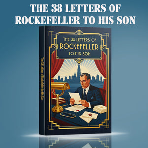 The 38 Letters of Rockefeller life philosophy guide cover
