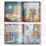 Printed STEM book for periodic table vocabulary and beginner chemistry learning