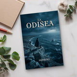 La Odisea Spanish Edition by Homero - Classic Epic Poetry product image 6 showing printed book details for screen-free reading and learning
