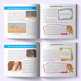 Printed social studies book for people places culture and history vocabulary
