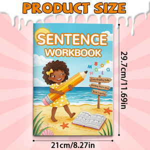 Roll and read simple sentence pages for kindergarten literacy