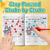Printed early literacy book for word recognition vocabulary and reading fluency