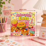 Cute Food Coloring Book, Volume 22 physical printed book product image 2, ISBN 9798904669935