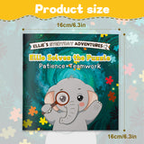 Ellie Solves the Puzzle Children’s Picture Book, Little Ellie Everyday Adventures Storybook About Patience, Teamwork, and Problem Solving