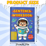 Simple sentence comprehension pages with picture cue reading