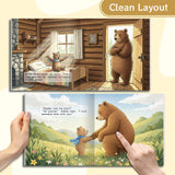 Printed kids story book about daddy love and emotional connection