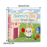 Printed bunny early English literacy set for everyday learning and vocabulary building