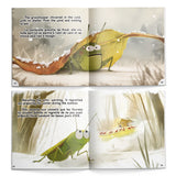 Printed Ant and Grasshopper story book for responsibility vocabulary and family reading