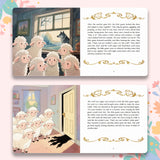The Wolf and the Seven Little Goats Classic Fairy Tale Picture Book for Kids, Grimm’s Fairy Tales Storybook, Bedtime Reading Book for Early Readers and Gift Giving