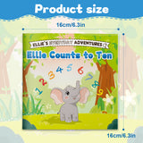 Little Ellie storybook about counting, early numbers, and first learning