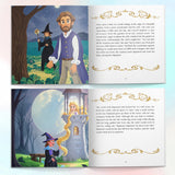 Printed Grimm's Fairy Tales Rapunzel book for character learning and bedtime story fun