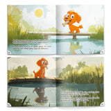 Printed Dog and His Reflection story book for vocabulary and family reading