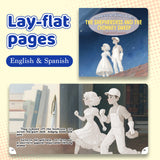 The Shepherdess and the Chimney Sweep Bilingual Fairy Tale Book, English and Spanish Storybook for Kids, Andersen Classic Picture Book for Early Reading, Language Learning and Bedtime Reading