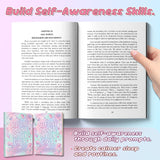 Printed self-love journal with prompts for reflection and positive mindset