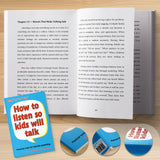 Printed parent-child relationship guide for empathy, trust, and positive discipline
