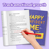 Printed kids emotional growth journal for daily mindset building