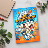The Anti-Procrastination Playbook for Teens product image 7 showing printed book details for screen-free reading and learning