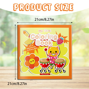 Children's drawing coloring and connect-the-dots activity book for preschoolers