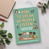 How to Speak So People Listen: Teen Communication Guide product image 7 showing printed book details for screen-free reading and learning