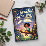Being Sensitive Is Not a Weakness product image 7 showing printed book details for screen-free reading and learning