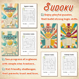 Super Sudoku Adventure: 4-Level Puzzle Books product image 7 showing printed book details for screen-free reading and learning