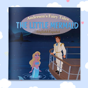 The Little Mermaid English-Spanish Story Book cover