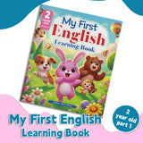 My First English Learning Book - Teach Your Kids English Using Fun Activities