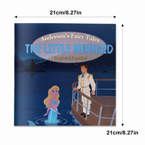 Bilingual fairy tale reader for kids with English and Spanish story text