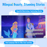 Children's bilingual story book for language learning and comprehension