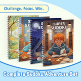 Super Sudoku Books: Story Forest Logic Set product image 8 showing printed book details for screen-free reading and learning