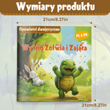 Polish-English bilingual animal fable reader for kids