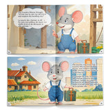 Printed Town Mouse and Country Mouse story book for vocabulary and family reading