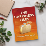 The Happiness Files: Work, Life, and Everyday Joy product image 7 showing printed book details for screen-free reading and learning