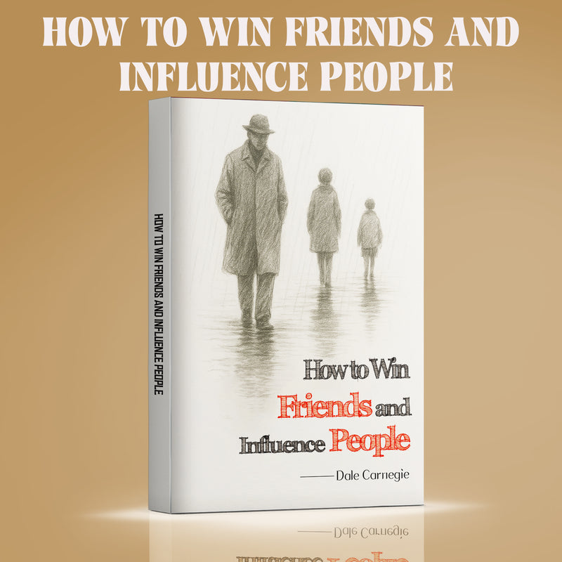 How to Win Friends and Influence People people skills and social confidence classic cover