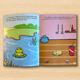 Printed sticker book for spatial awareness and visual thinking