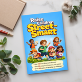 Raise Children Street-Smart product image 7 showing printed book details for screen-free reading and learning