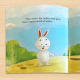 Printed preschool sticker book for outdoor discovery and fine motor skills