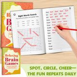 Children's early literacy book for sight word recognition