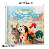 Printed Grimm's Fairy Tales 5-book set for bedtime stories and character learning