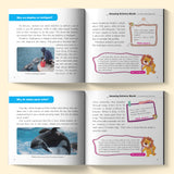 Printed STEM book for wildlife habitats behavior and biology vocabulary