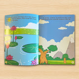 Printed early math sticker book for number recognition
