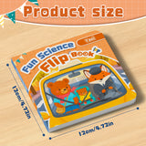 Printed interactive picture book for preschool taxi vocabulary and transportation learning