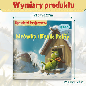 Polish-English bilingual animal fable reader for kids
